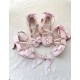 Sheep Puff Little Rose Chunky Heel Shoes(Limited Pre-Order/4 Colours/Full Payment Without Shipping)